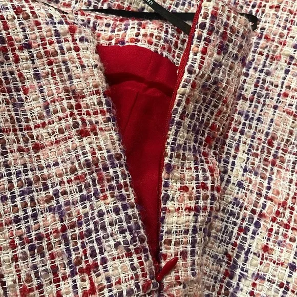 FOREVER 21 Tweed One Shoulder Mini Dress SZ Small
New With Tags - Picture 10 of 11